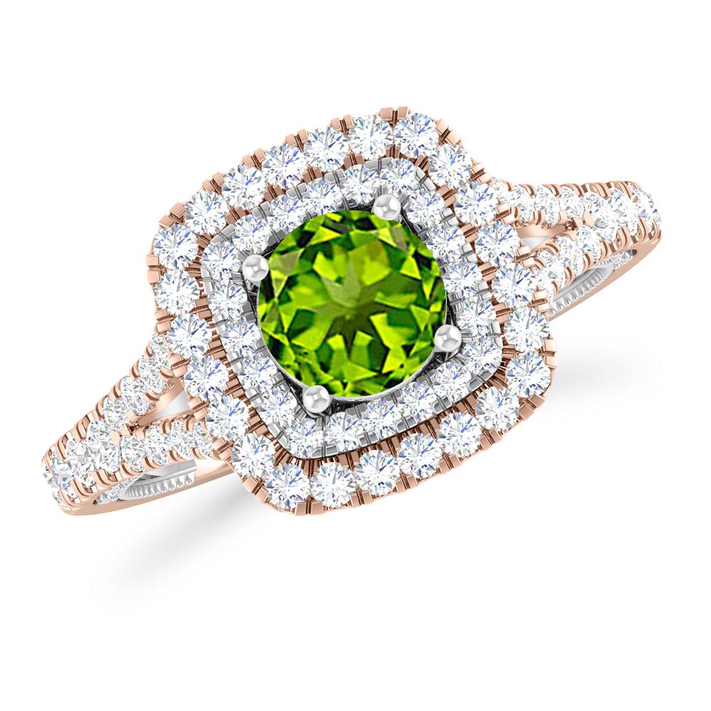 Rose Gold - Peridot