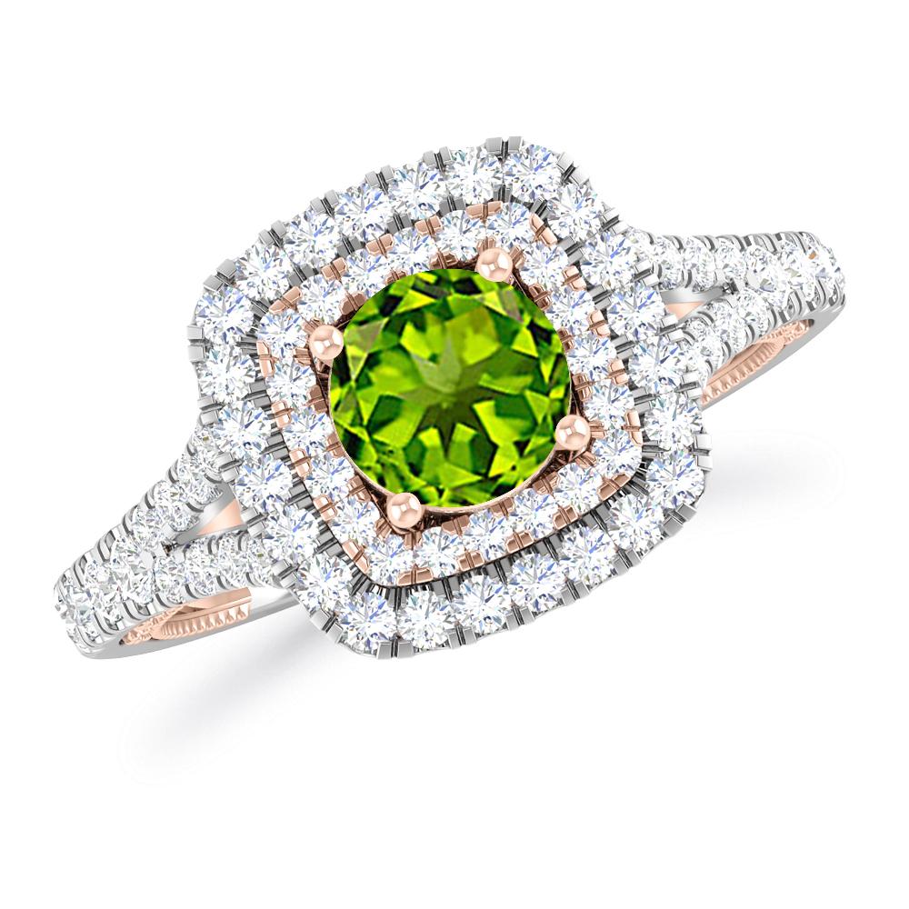 White Gold - Peridot