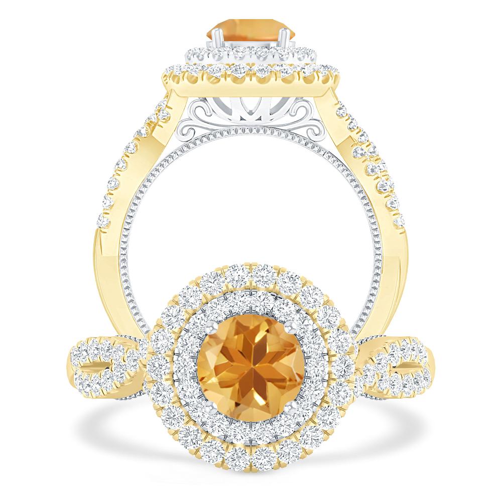 Yellow Gold - Citrine