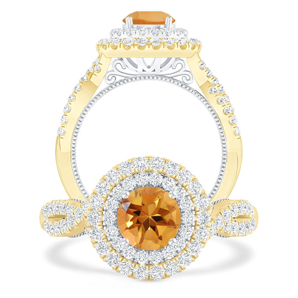 Yellow Gold - Citrine