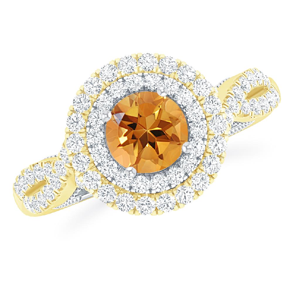 Yellow Gold - Citrine