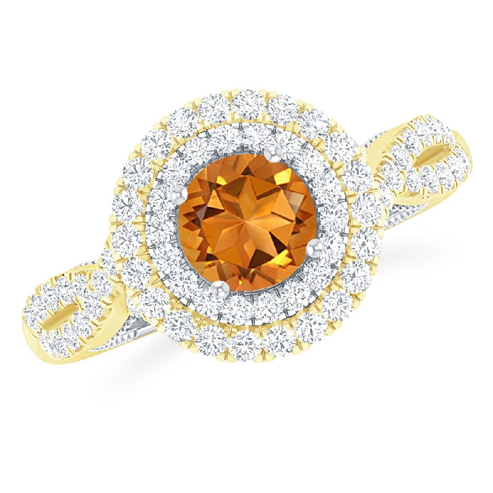 Yellow Gold - Citrine