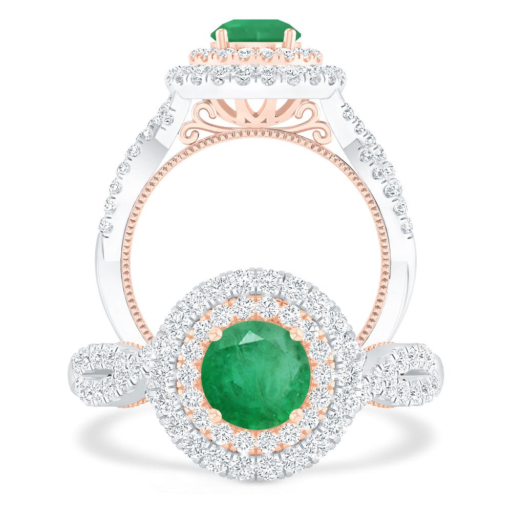 White Gold - Emerald