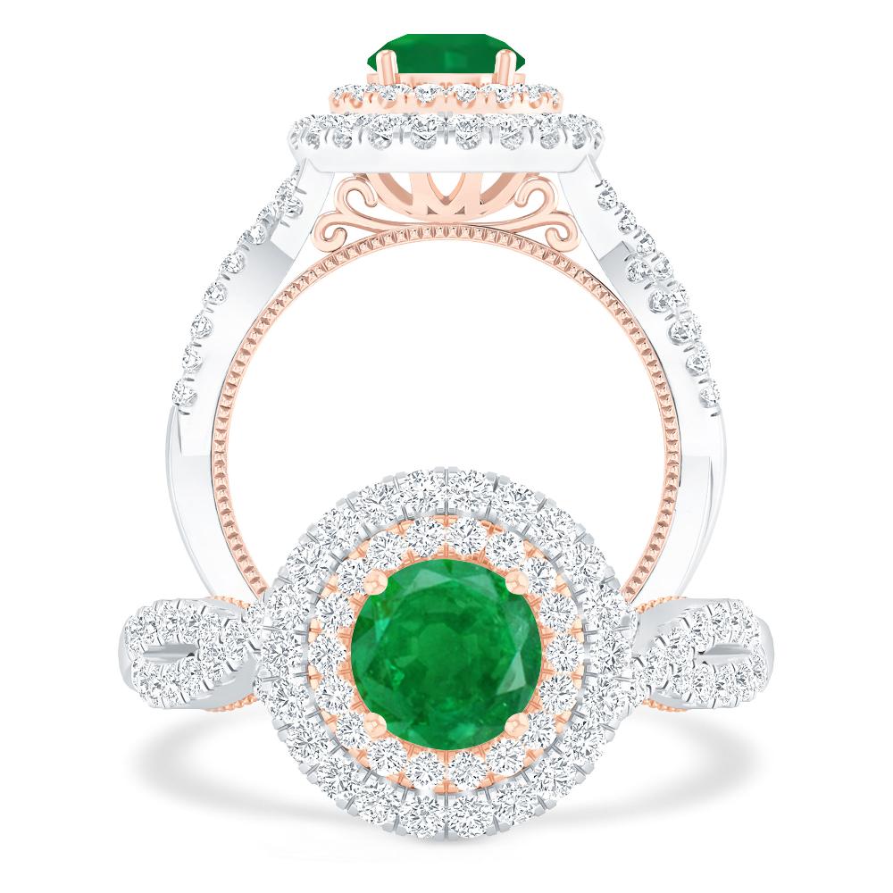 White Gold - Emerald