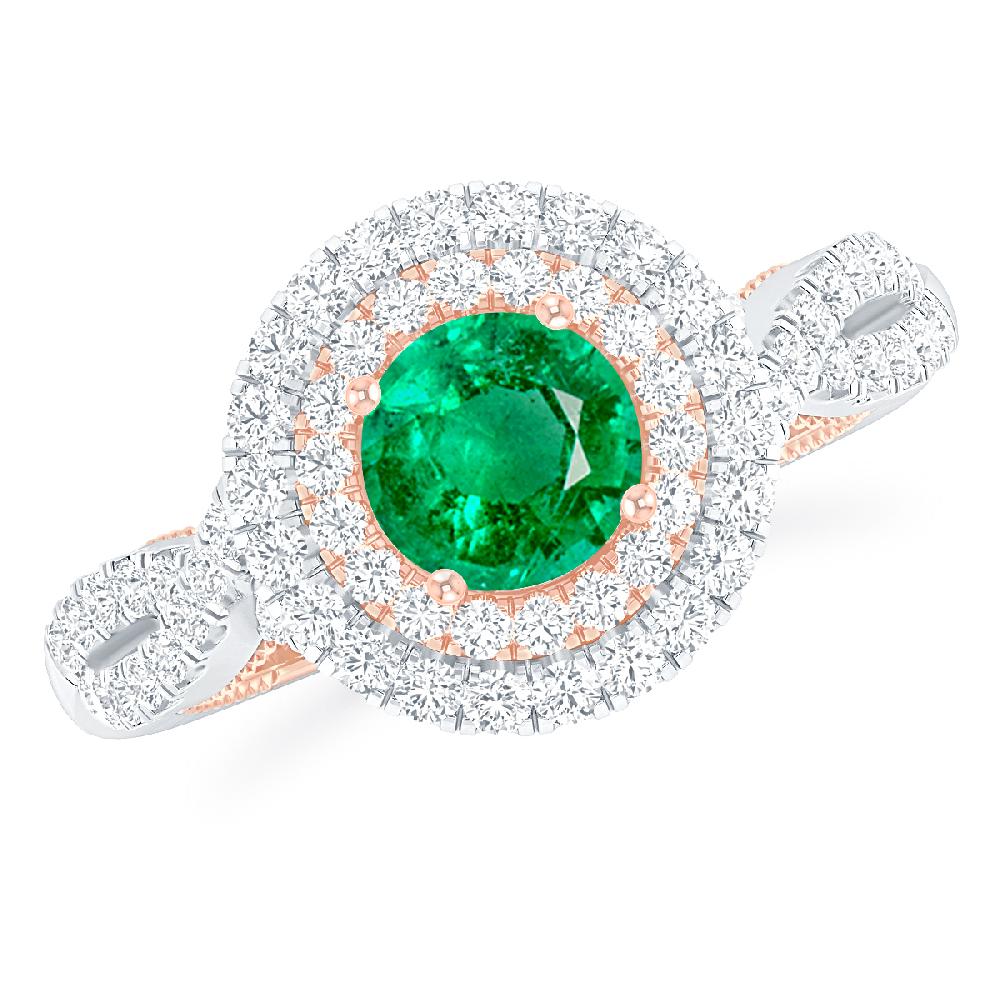 White Gold - Emerald