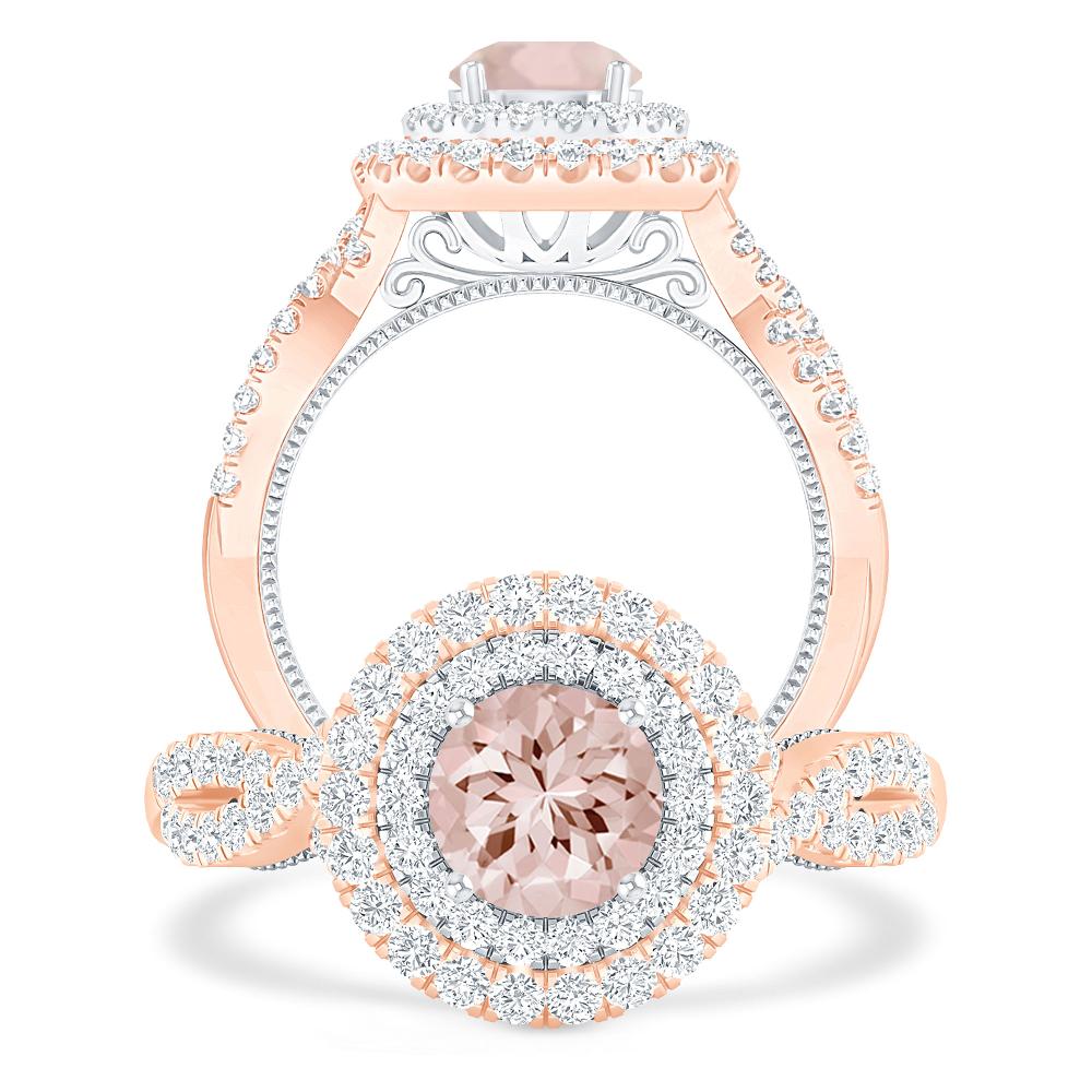 Rose Gold - Morganite