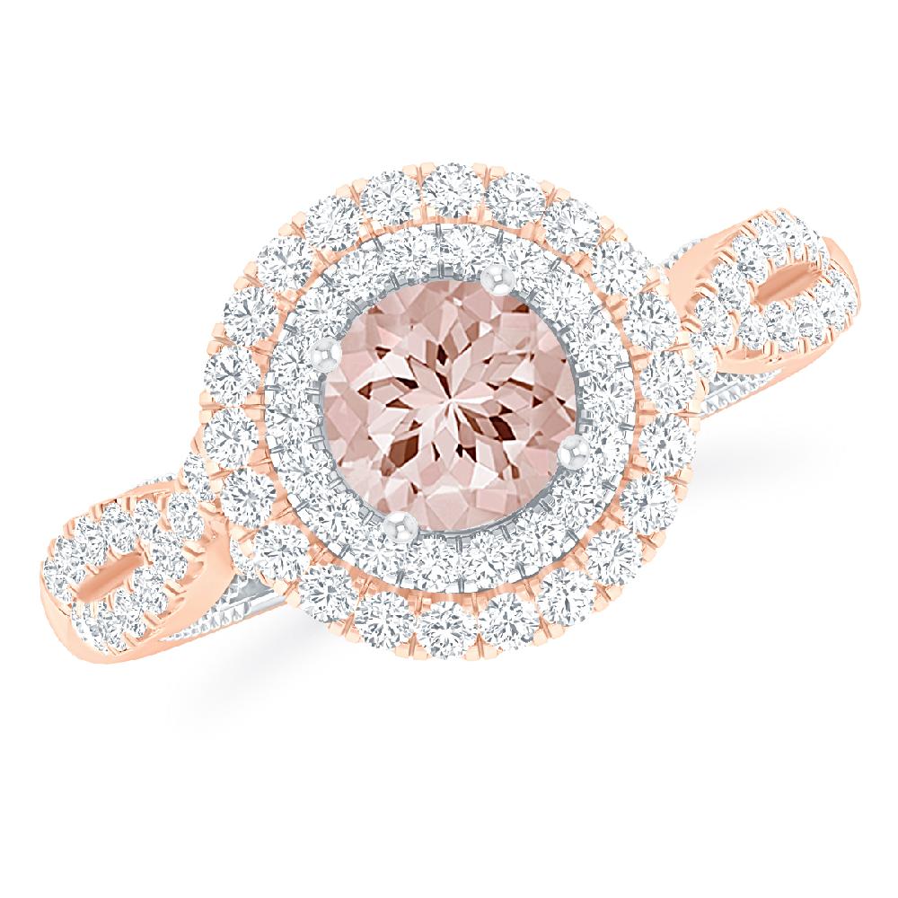 Rose Gold - Morganite