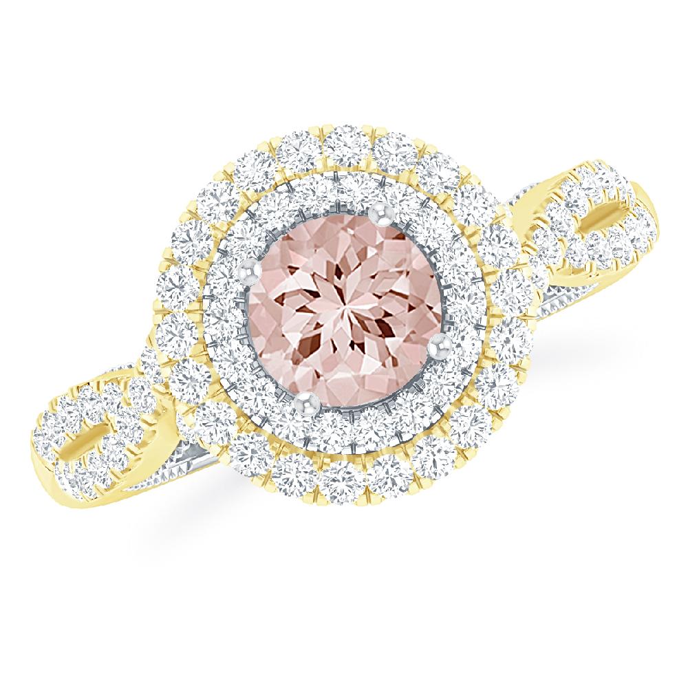 Yellow Gold - Morganite