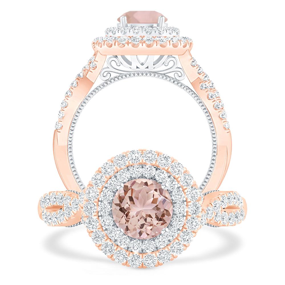 Rose Gold - Morganite