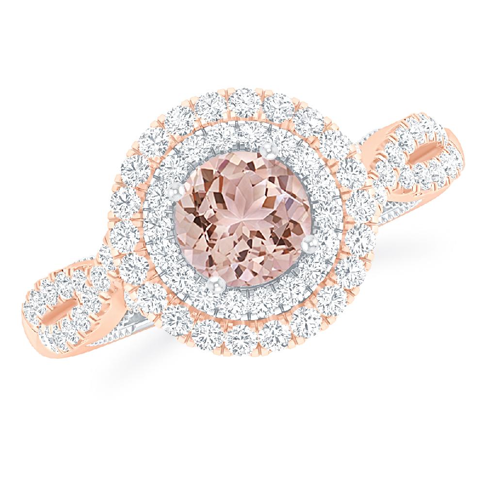 Rose Gold - Morganite