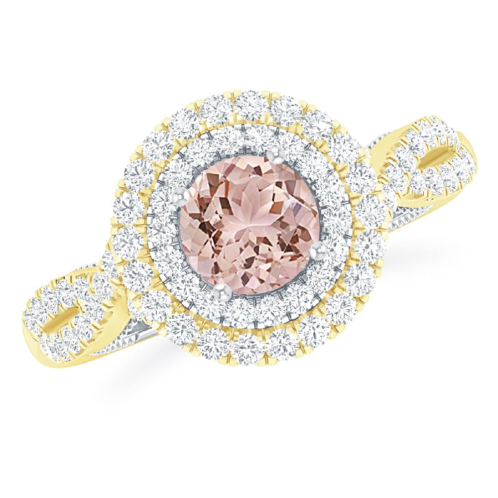 Yellow Gold - Morganite