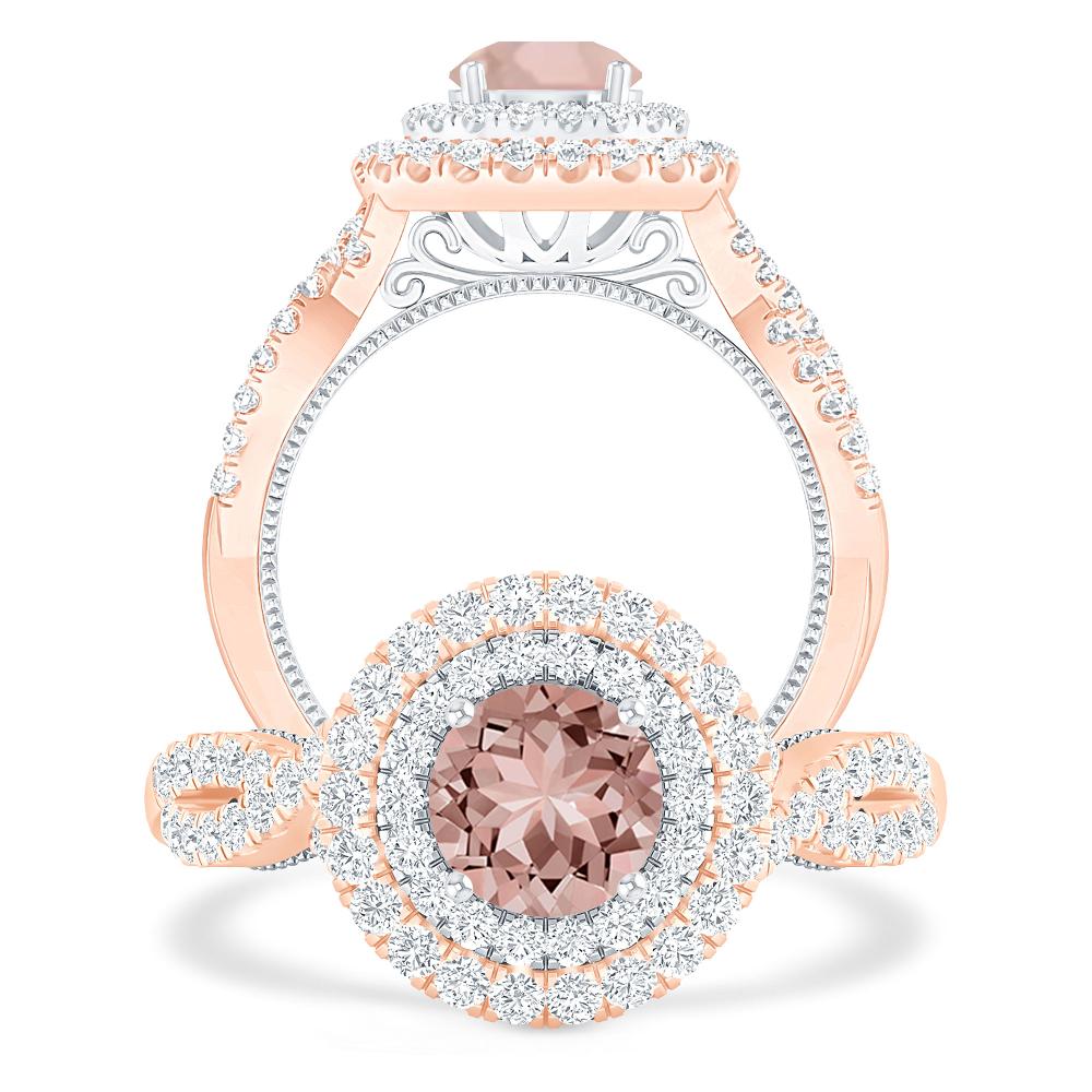 Rose Gold - Morganite