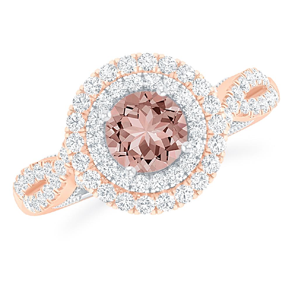 Rose Gold - Morganite