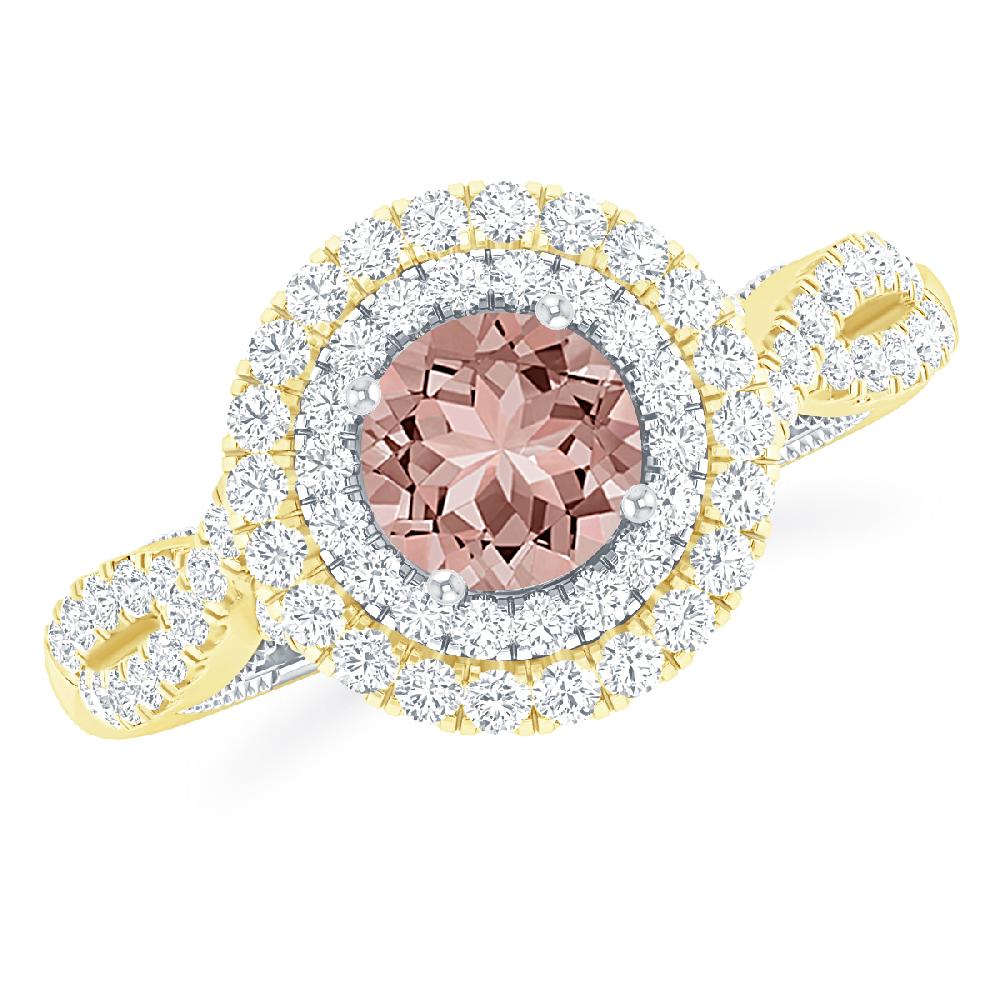 Yellow Gold - Morganite