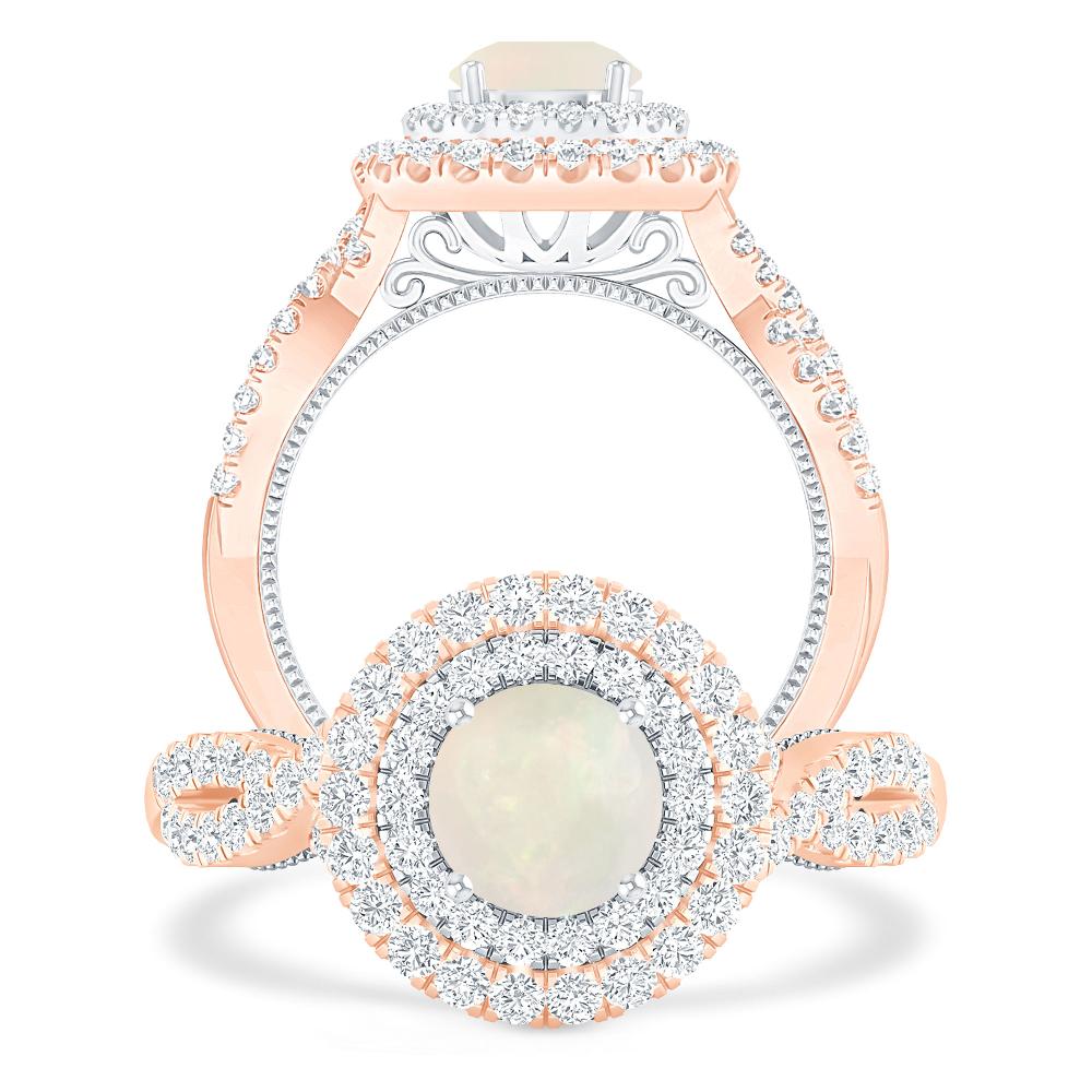 Rose Gold - Opal