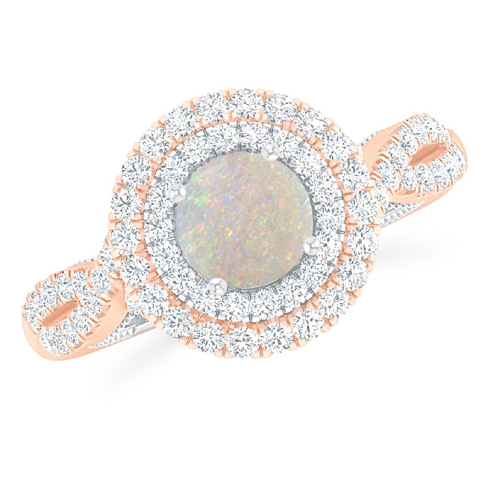 Rose Gold - Opal