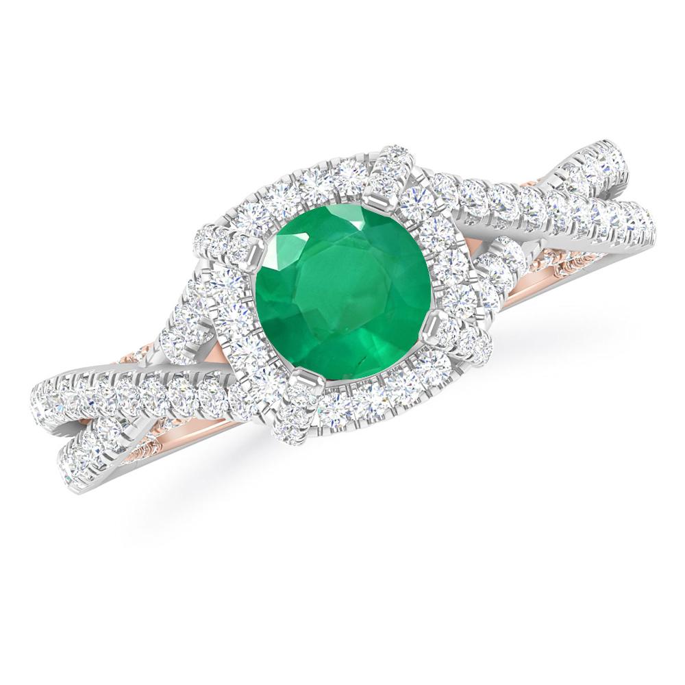 White Gold - Emerald