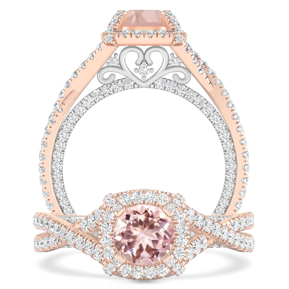 Rose Gold - Morganite