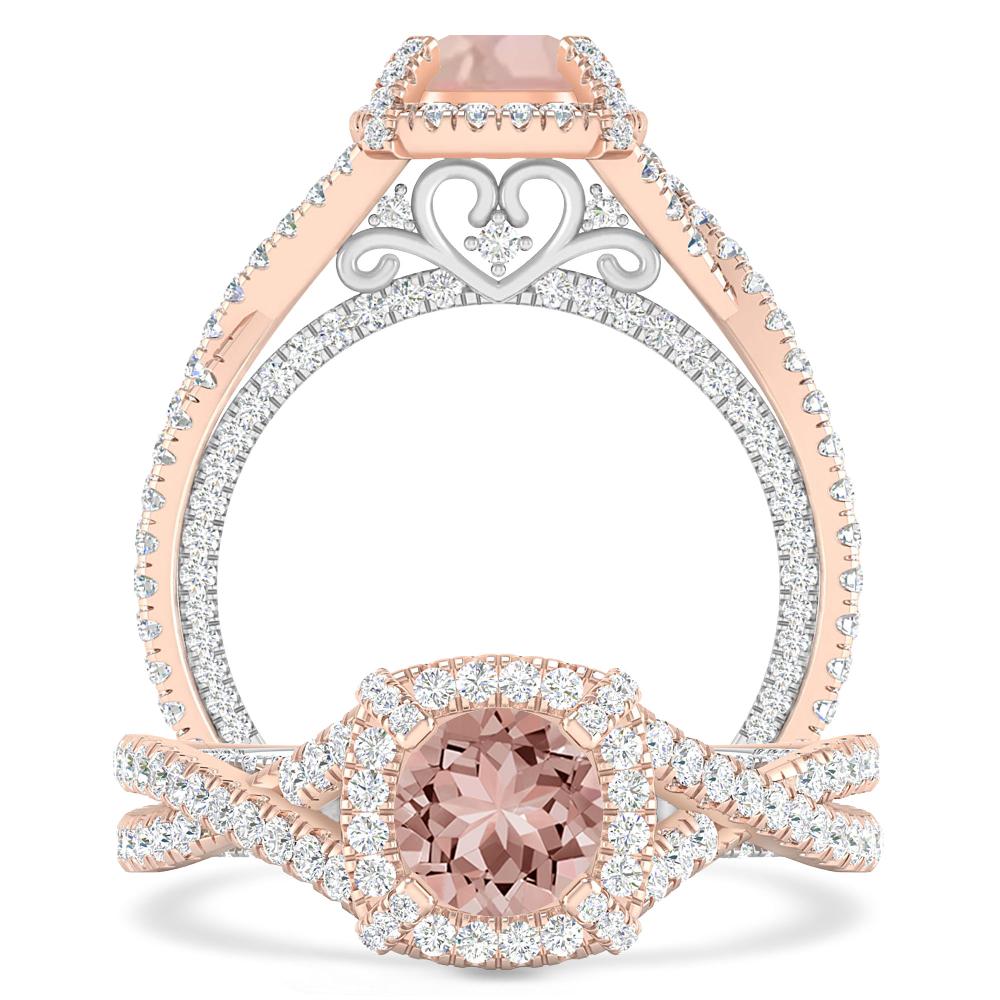 Rose Gold - Morganite