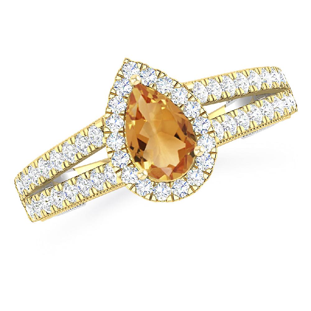 Yellow Gold - Citrine