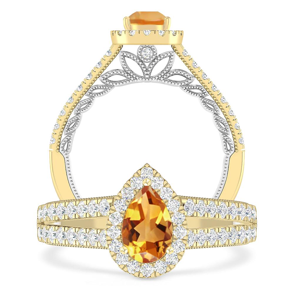 Yellow Gold - Citrine