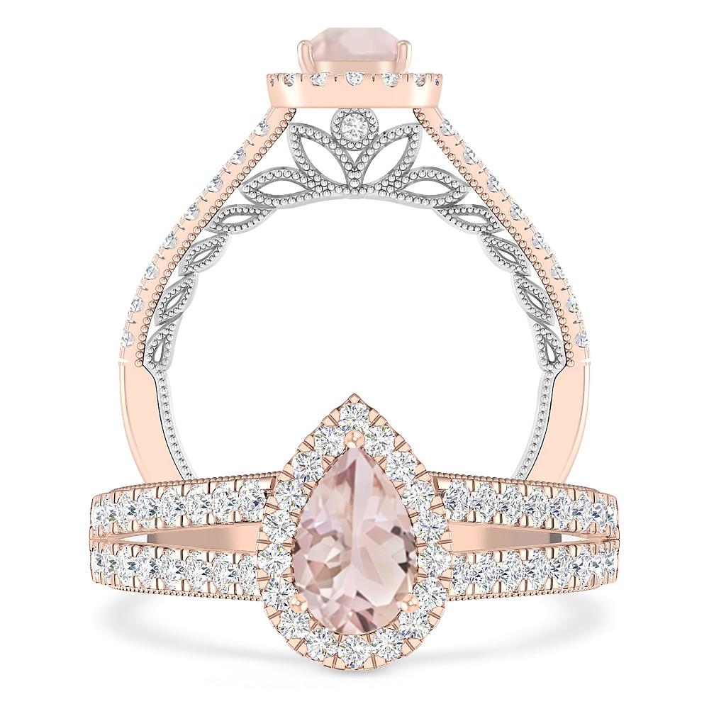 Rose Gold - Morganite