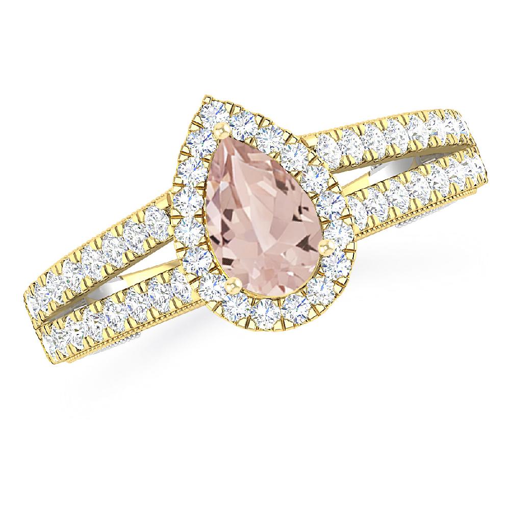 Yellow Gold - Morganite