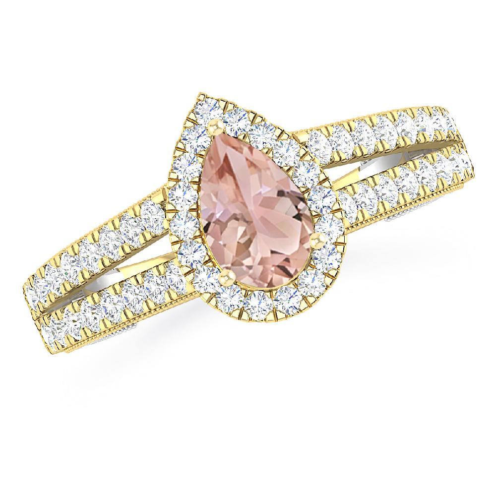 Yellow Gold - Morganite