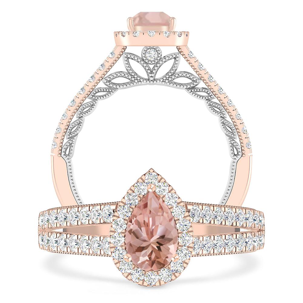 Rose Gold - Morganite