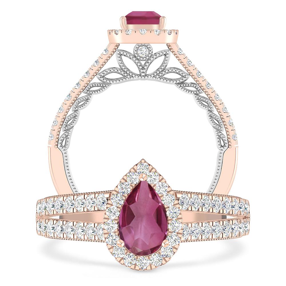 Rose Gold - Pink Tourmaline