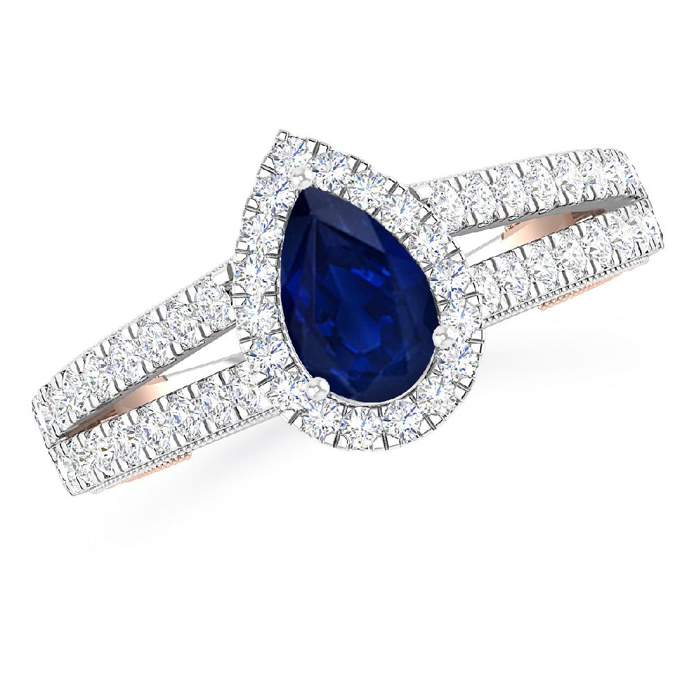 White Gold - Sapphire