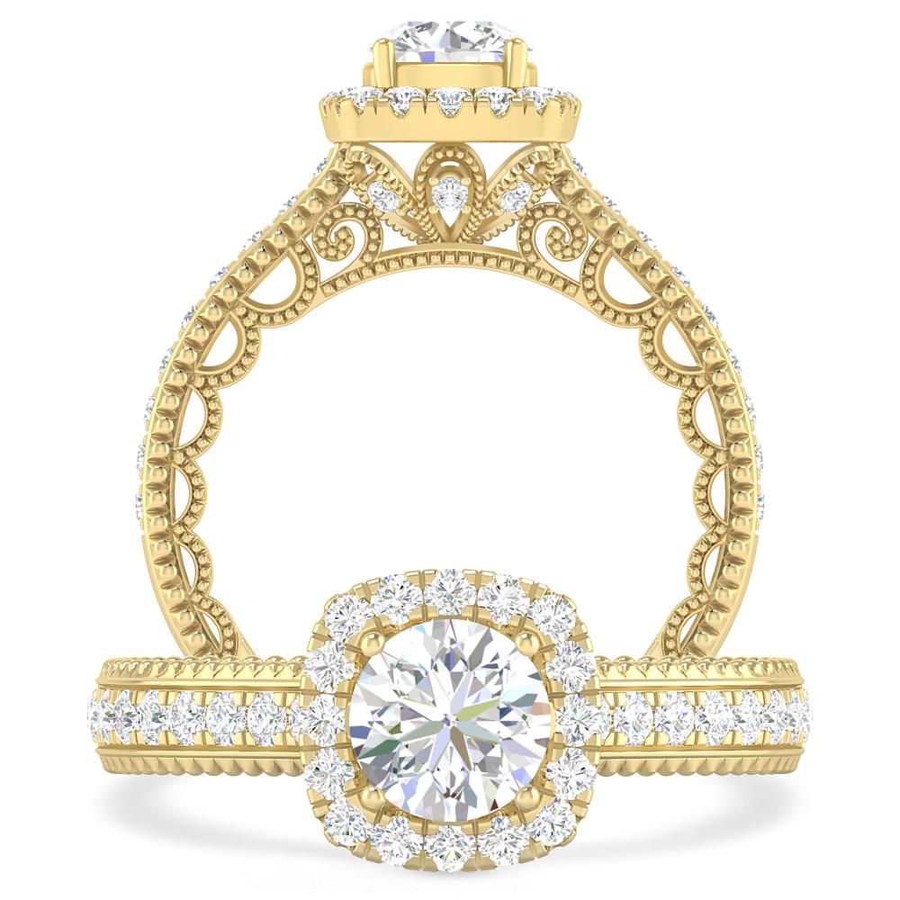 Yellow Gold - Diamond