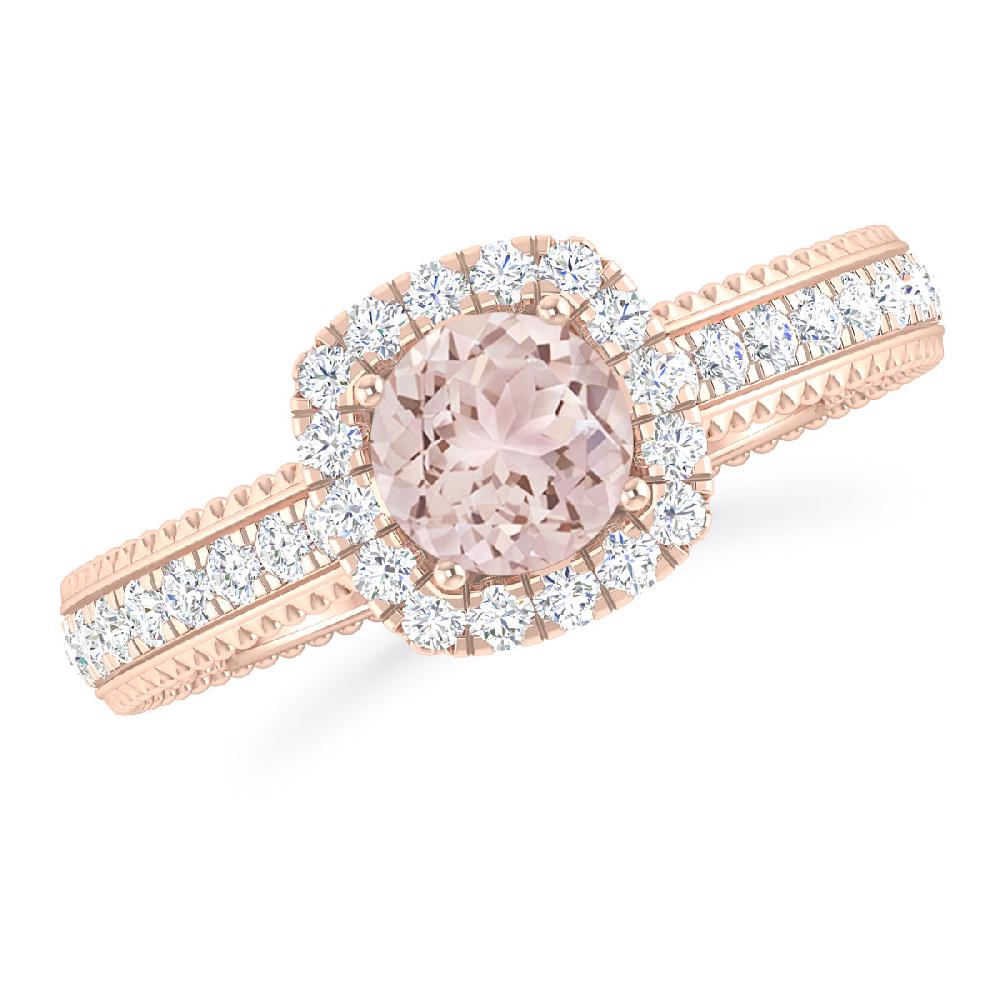 Rose Gold - Morganite