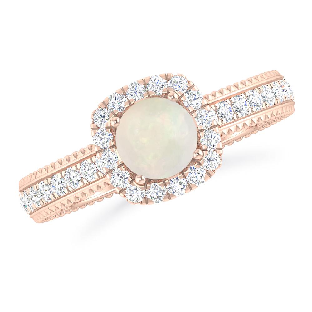 Rose Gold - Opal