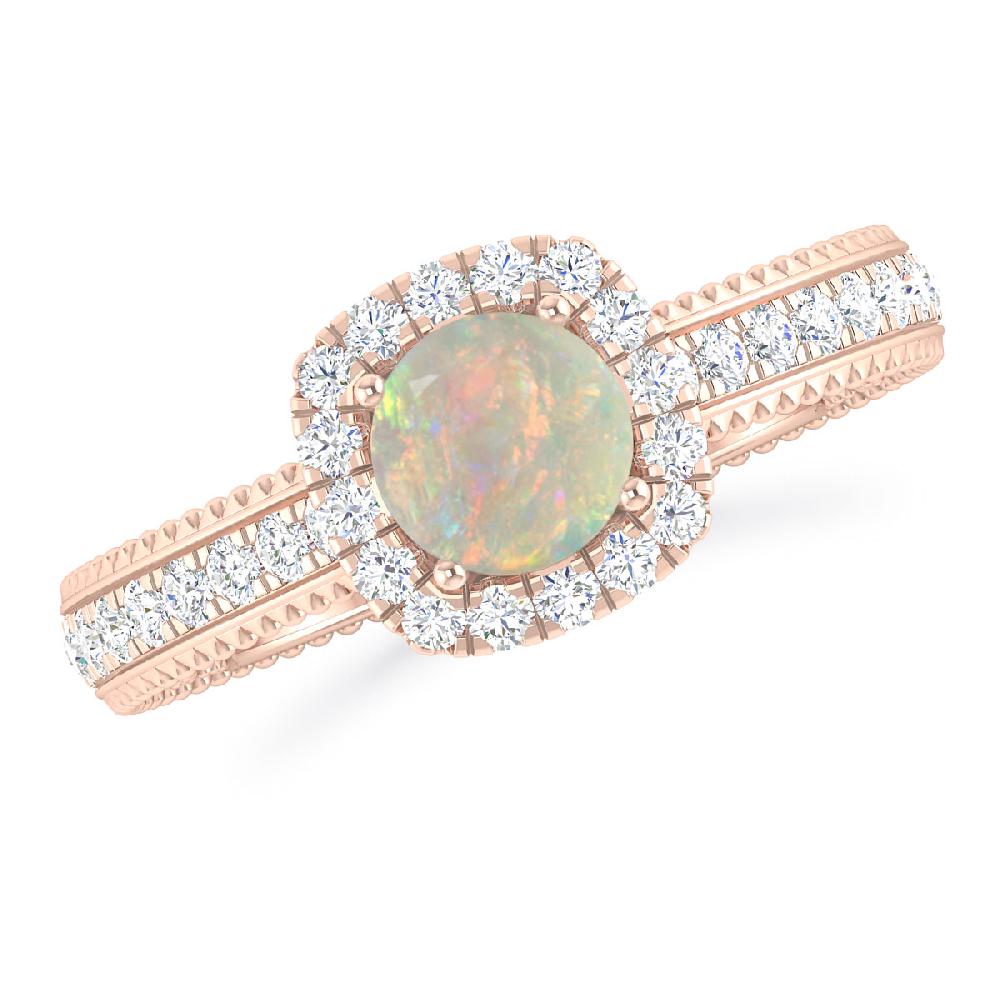 Rose Gold - Opal