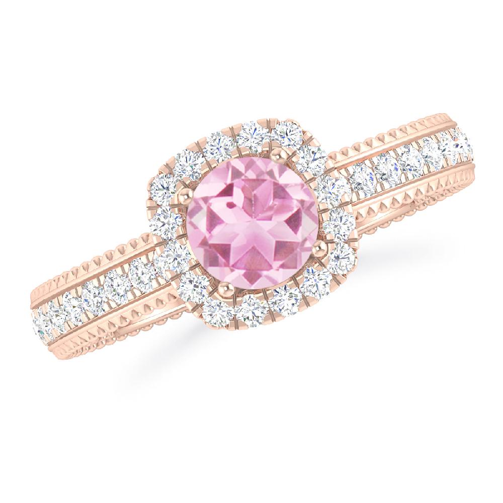 Rose Gold - Pink Tourmaline