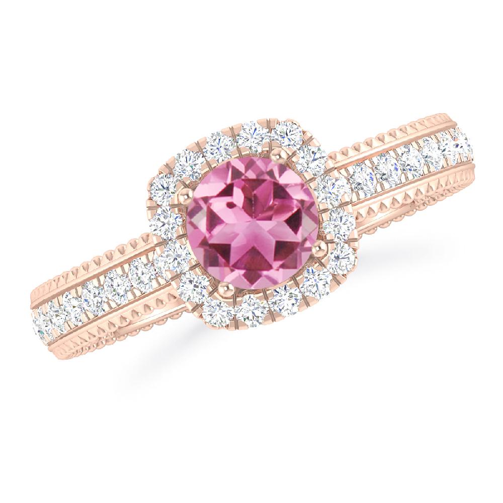 Rose Gold - Pink Tourmaline