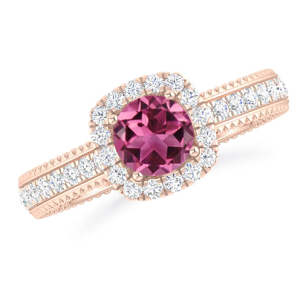 Rose Gold - Pink Tourmaline