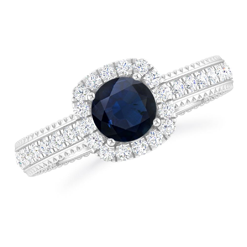 White Gold - Sapphire