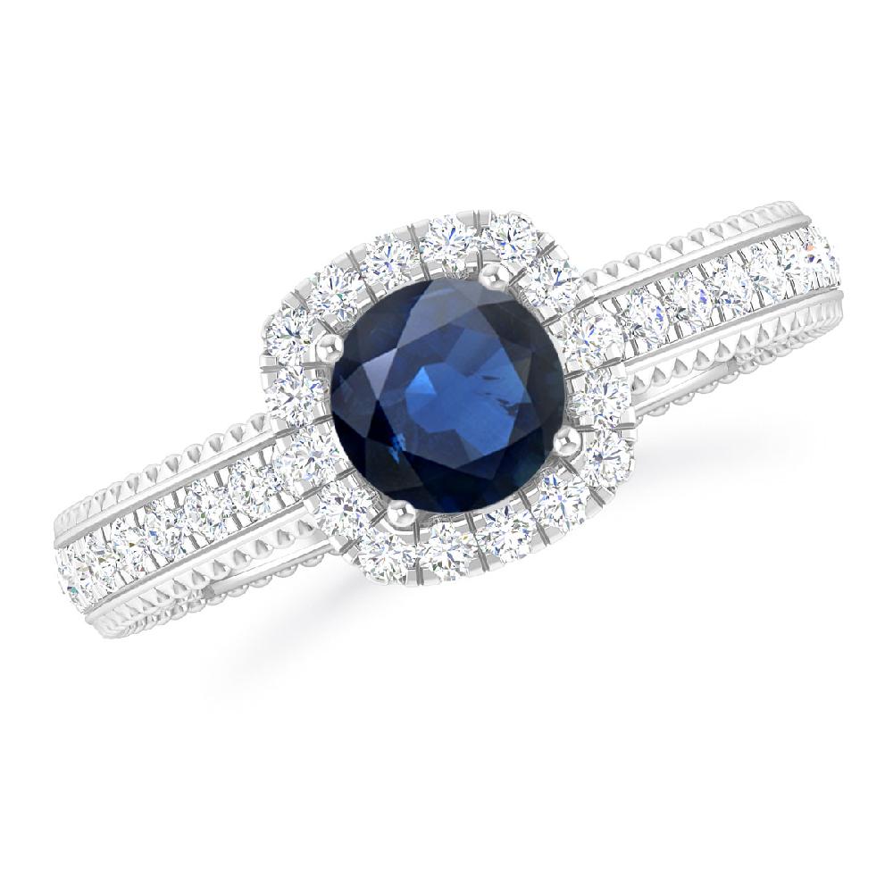 White Gold - Sapphire