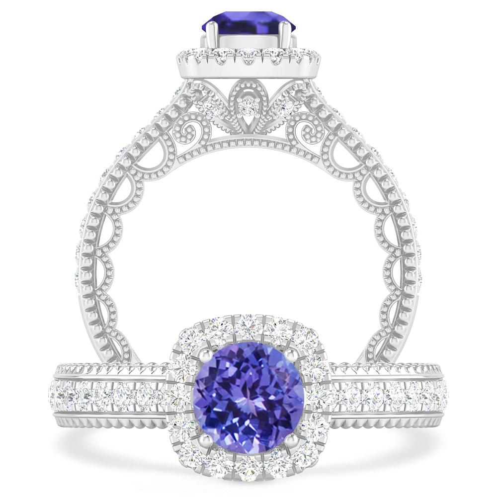 White Gold - Tanzanite