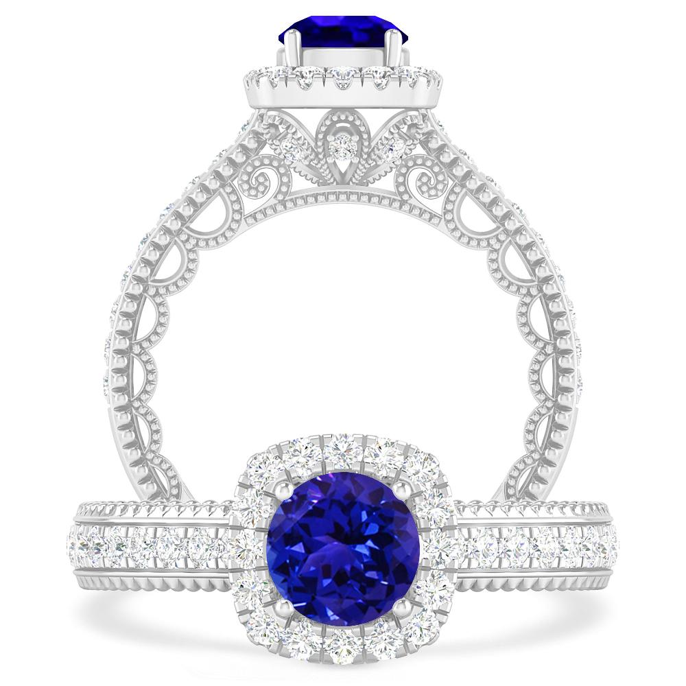 White Gold - Tanzanite