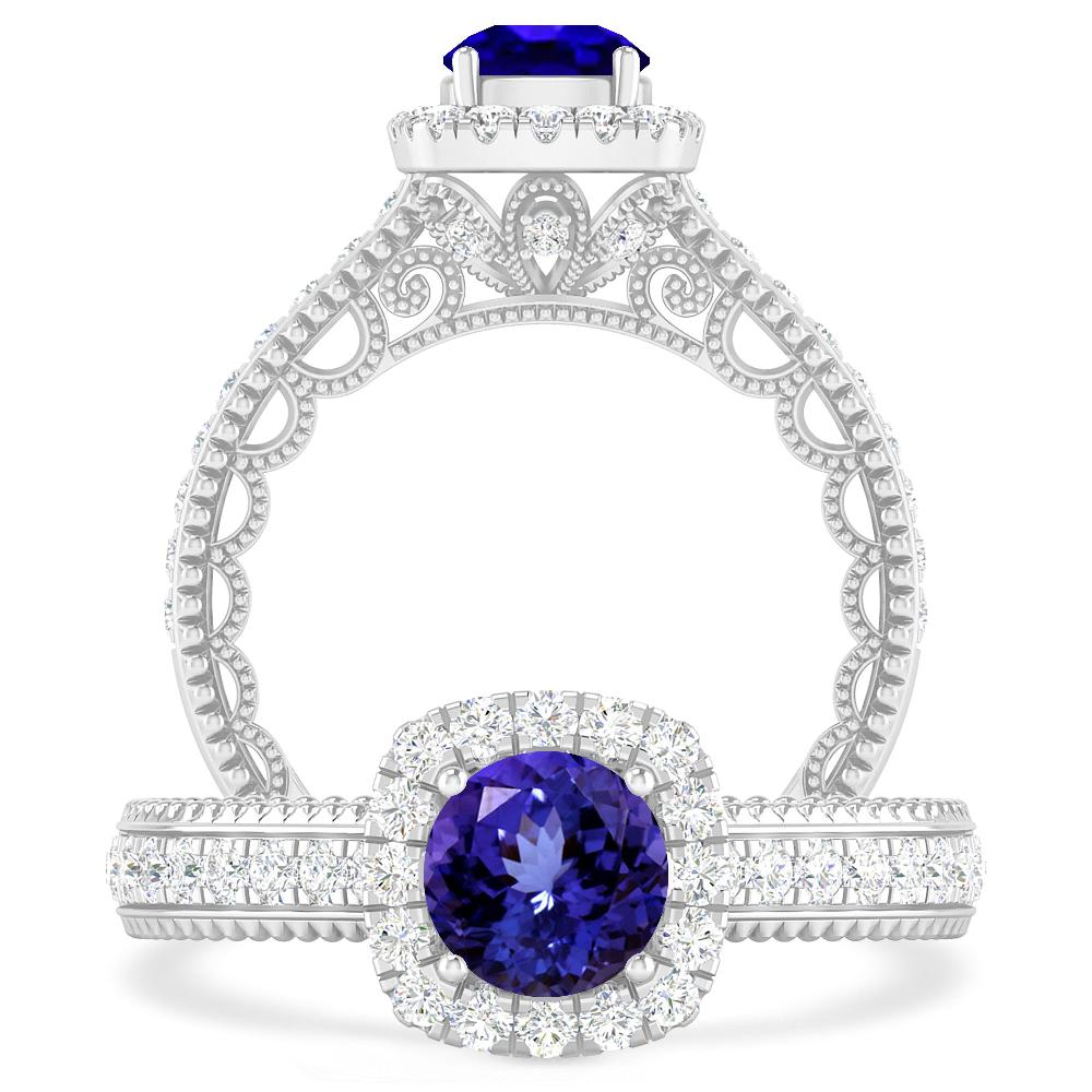 White Gold - Tanzanite