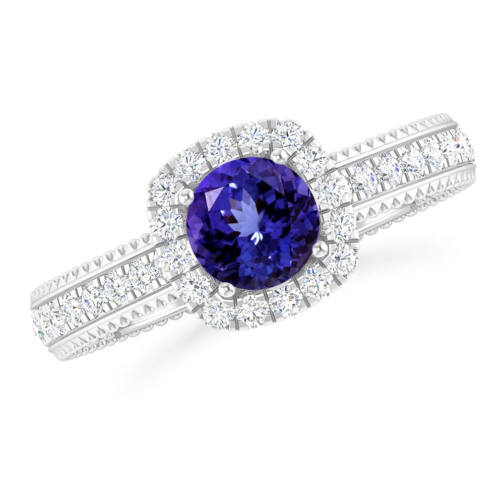 White Gold - Tanzanite