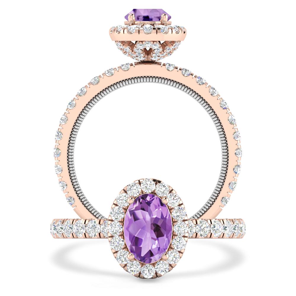 Rose Gold - Amethyst