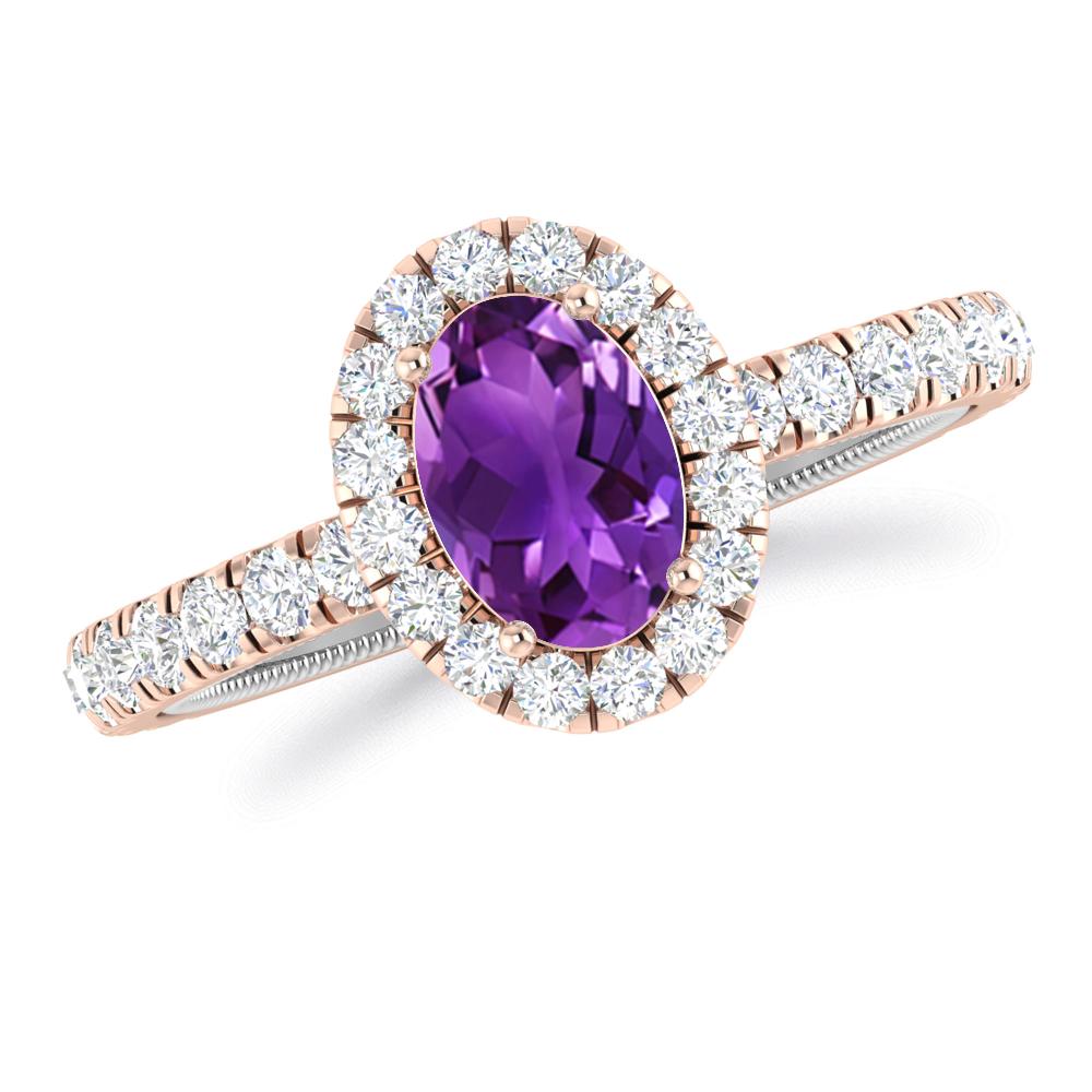 Rose Gold - Amethyst