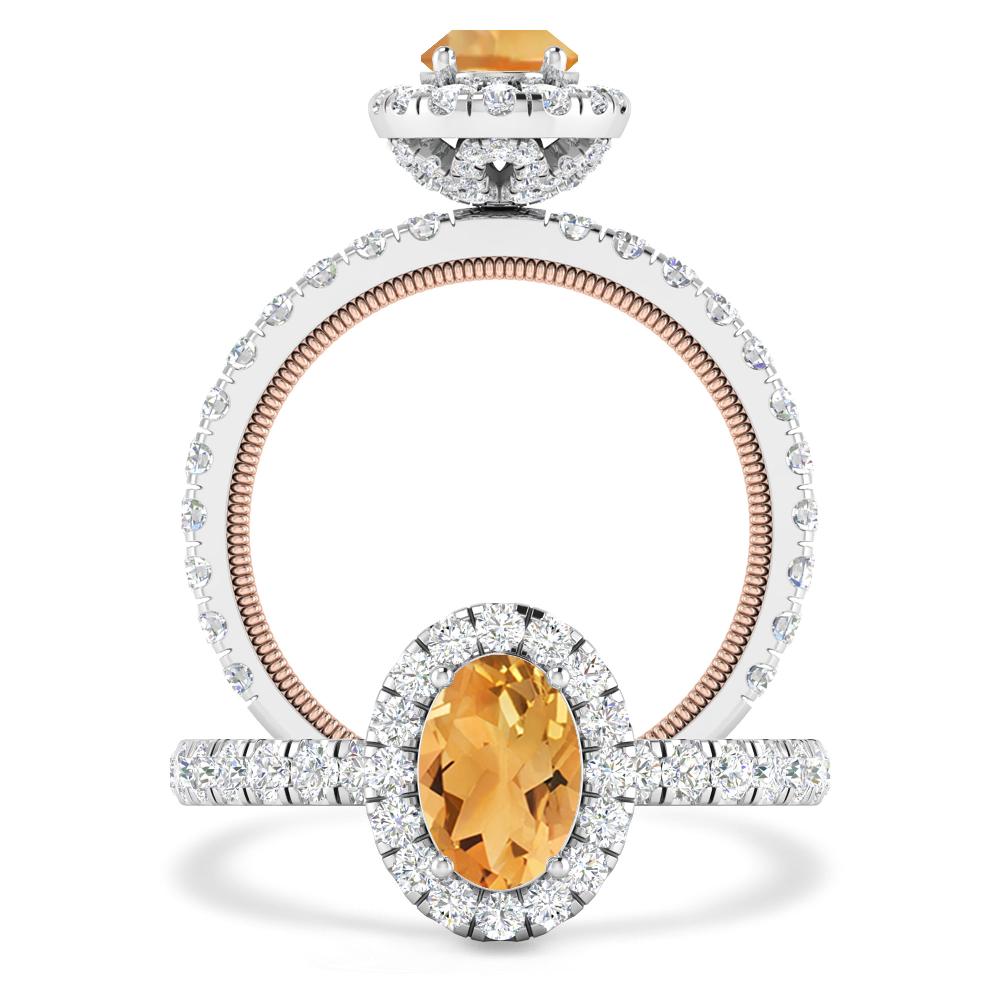 White Gold - Citrine