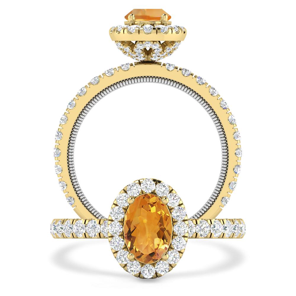 Yellow Gold - Citrine