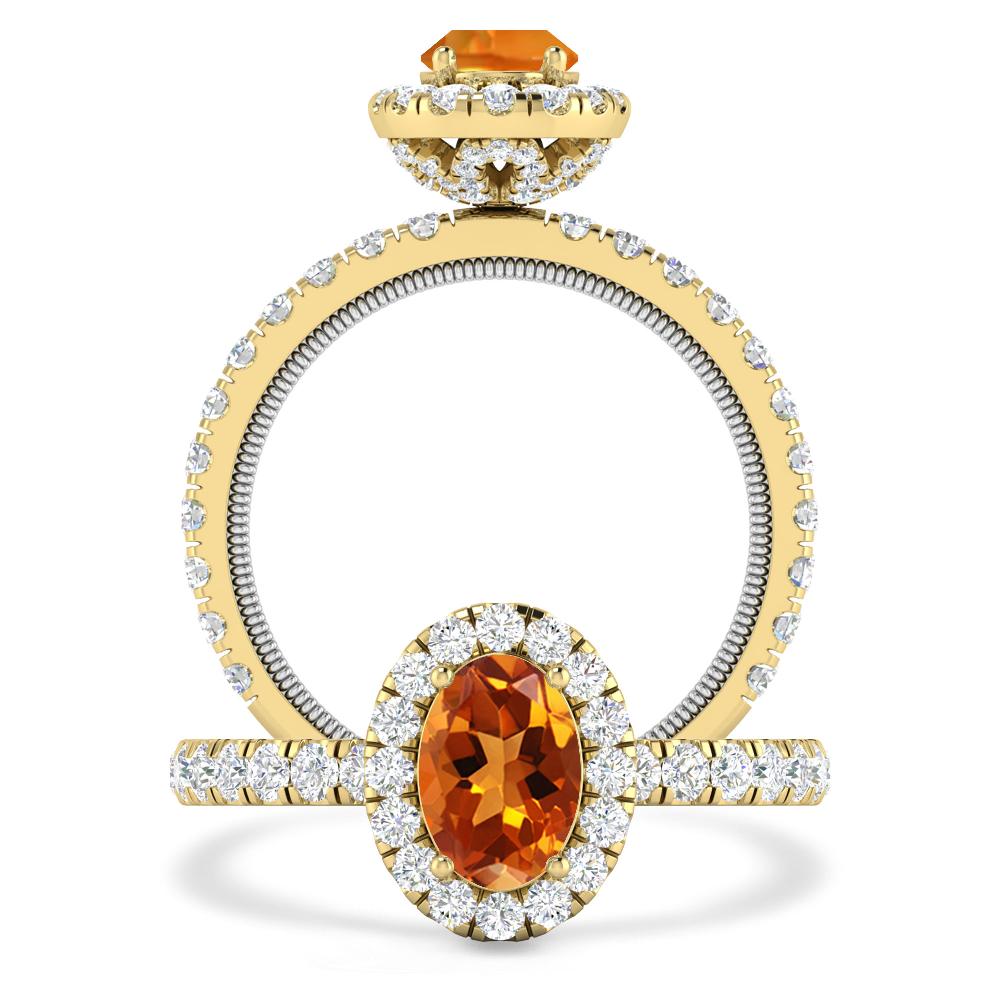 Yellow Gold - Citrine