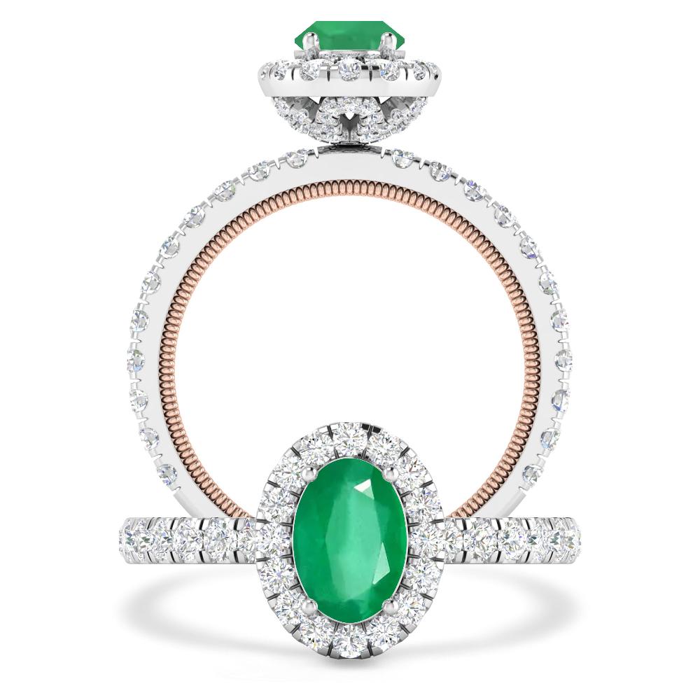 White Gold - Emerald